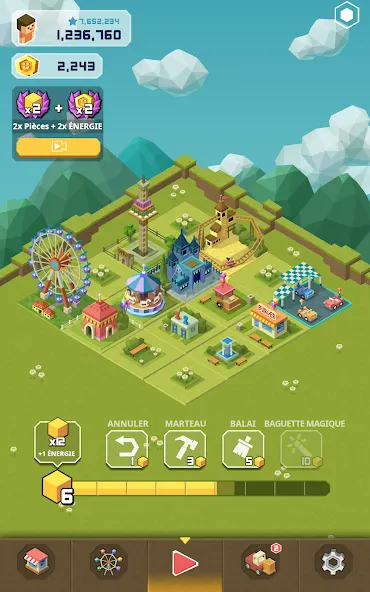 Merge Tycoon: 2048 Theme Park screenshot 11