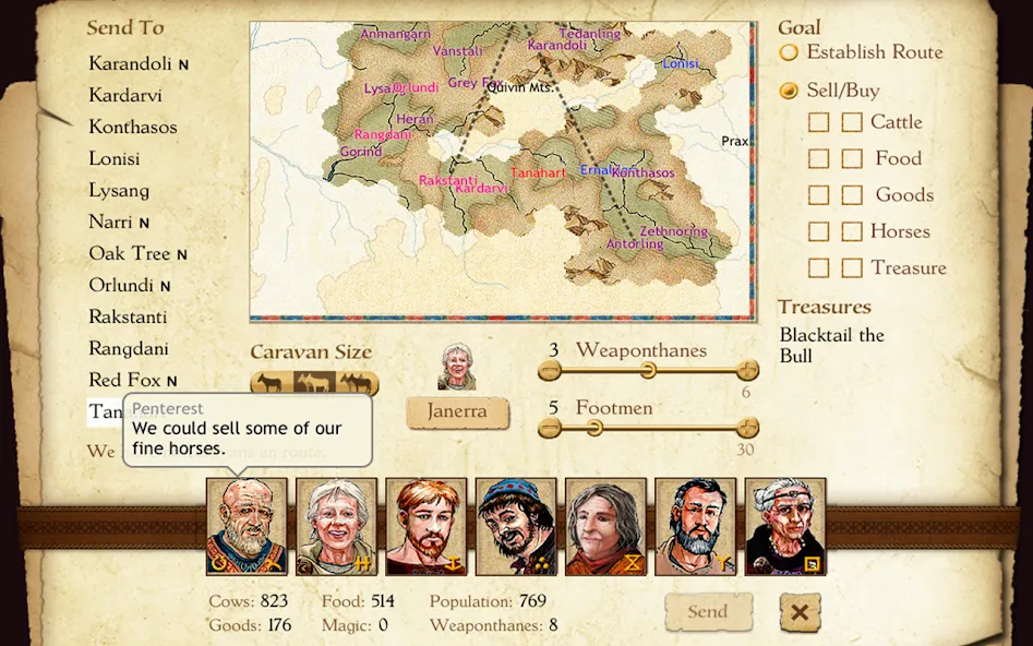King of Dragon Pass: Text RPG screenshot 7