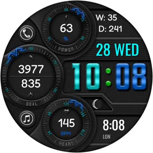 DIGI REPLANT WS29 Watch face screenshot 19