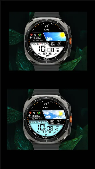 Weather w269 Watchface screenshot 16