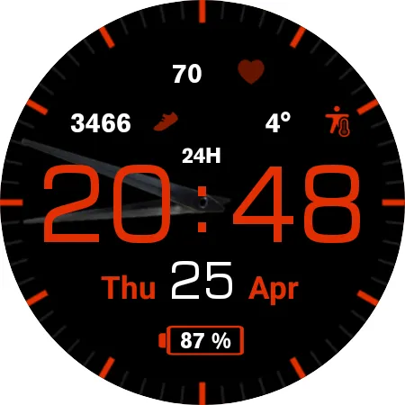Casual Watch AKM Wear OS screenshot 11