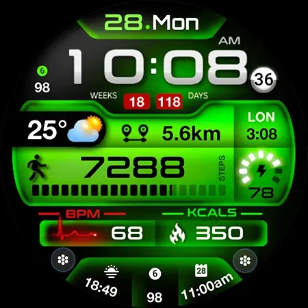 ML2U 247 Watch Face screenshot 25