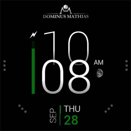 DM040 Digital Watch Face screenshot 9