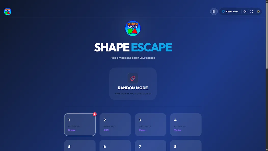 Shape Escape Maze Offline Play screenshot 25