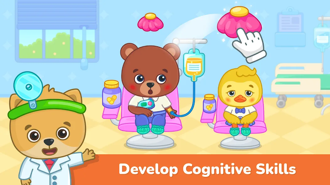 Kids doctor games 2-5 year old screenshot 3