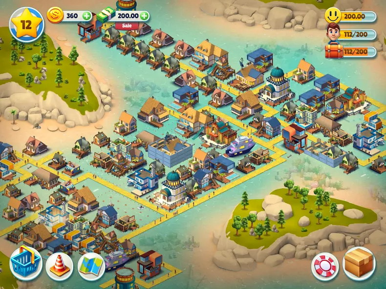 Cozy Town: Gestalte, Entspanne screenshot 24
