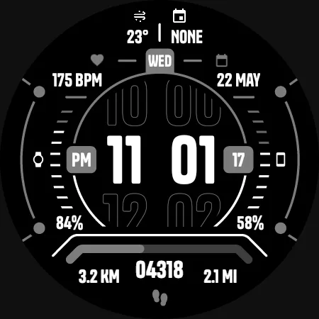 TKS 04 Dash Watch Face screenshot 10