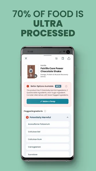 Trash Panda - Food Scanner screenshot 3