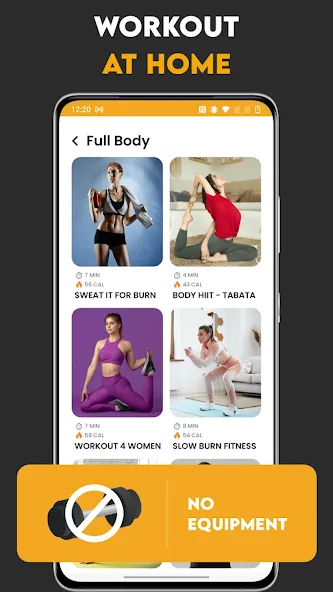 Home Workout・Full Body Workout screenshot 2