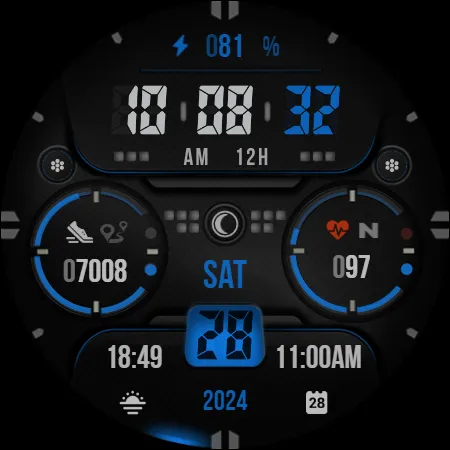 KF159 Watch face screenshot 11