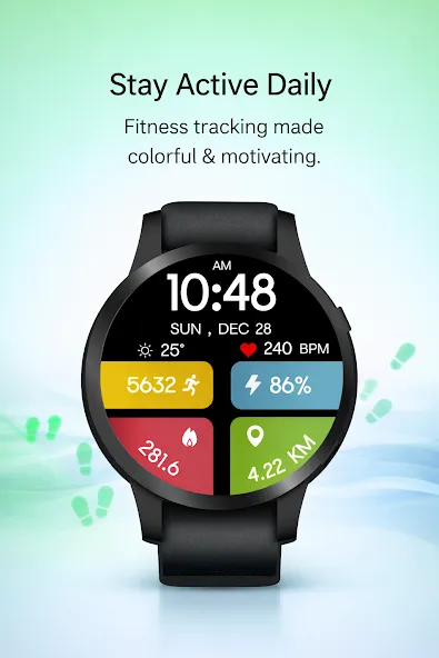 Color FitnessTracker WatchFace screenshot 7