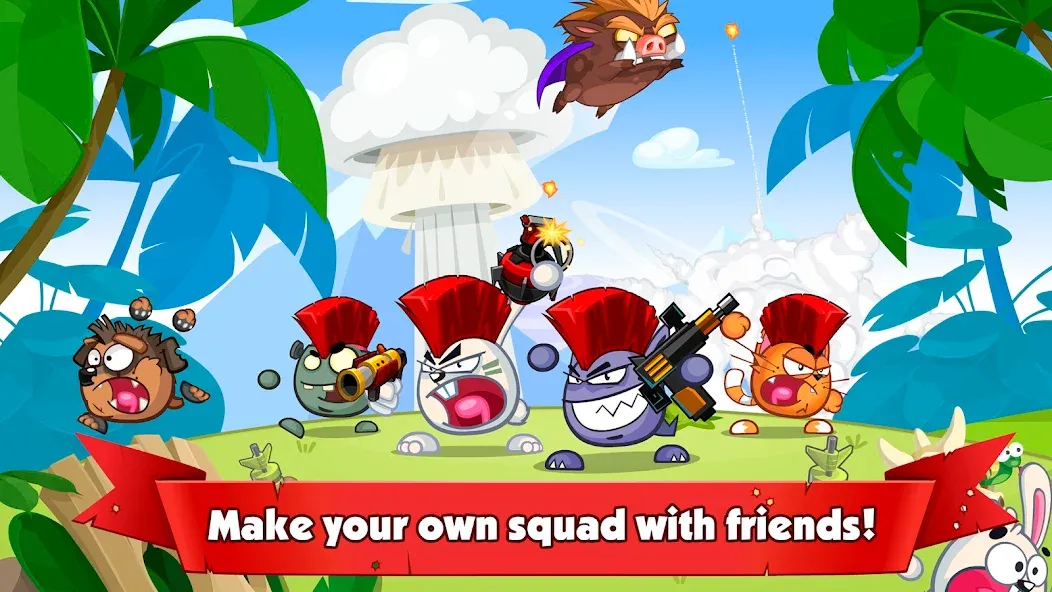 Wormix : Jeu de tir et guerre screenshot 3