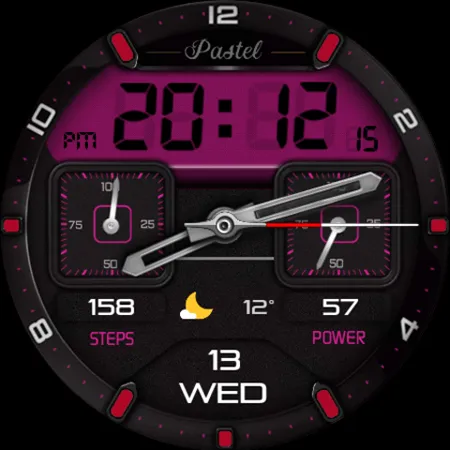 Hybrid Pastel Watch Face screenshot 39