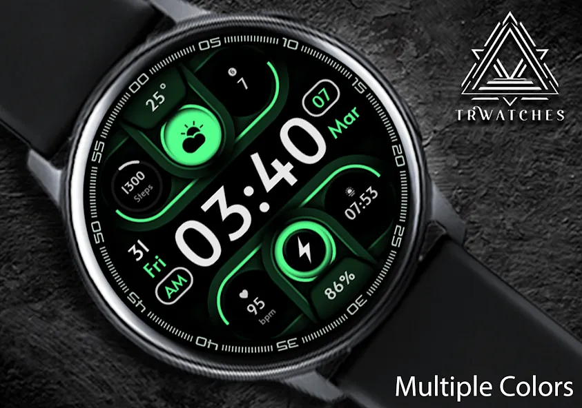 Fancy Digital Watch Face screenshot 7