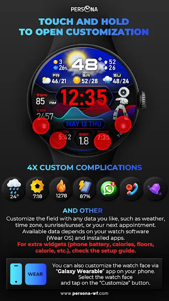 PER33 Ultra Chart Watch Face screenshot 36