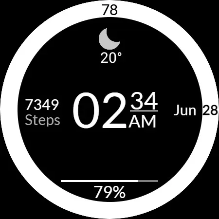 CC Digital 14 Watch Face screenshot 8