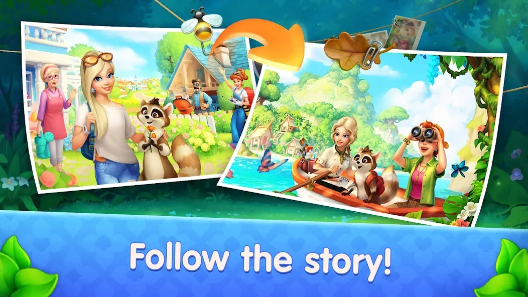 CityMix Solitaire TriPeaks screenshot 7