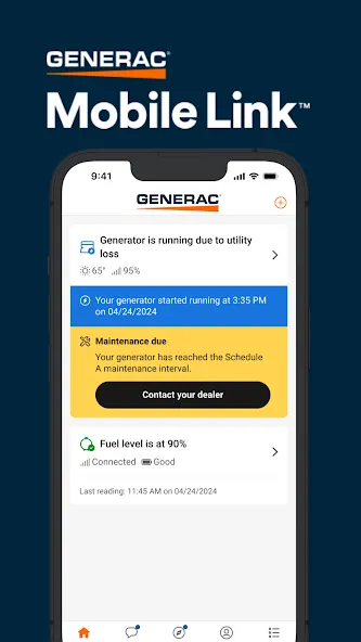 Mobile Link for Generators screenshot 1