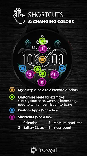 H385 Hybrid Watch Face screenshot 8
