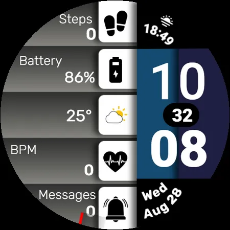 MAHO006 Wear OS Watch Face screenshot 28