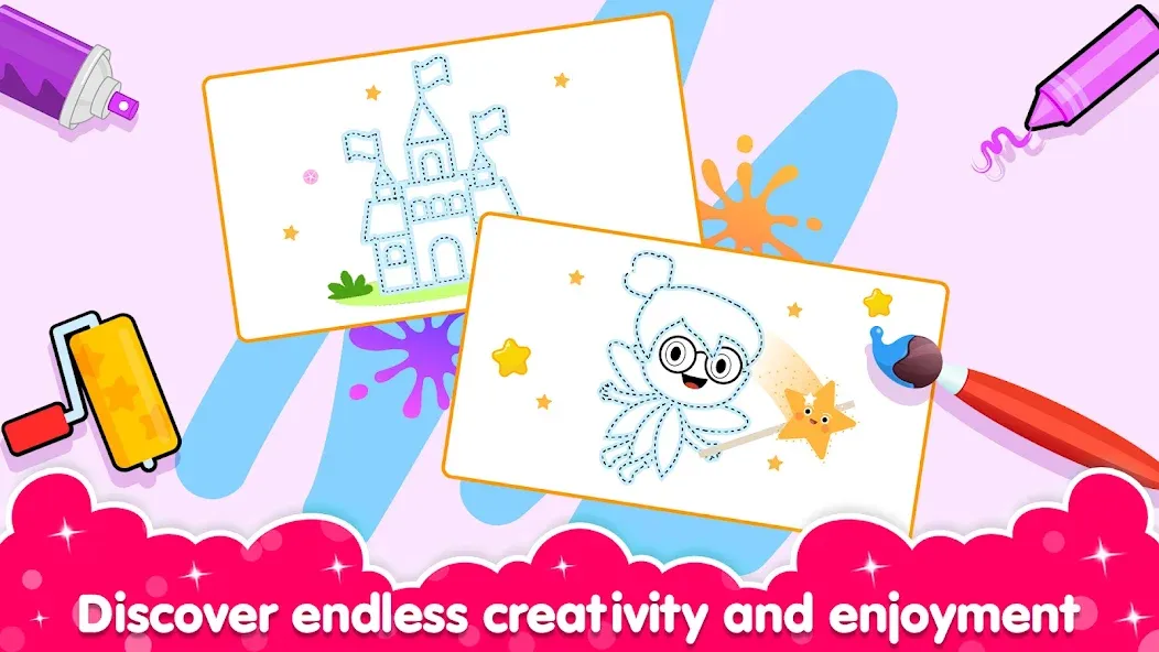 Coloring and Drawing For Girls screenshot 4