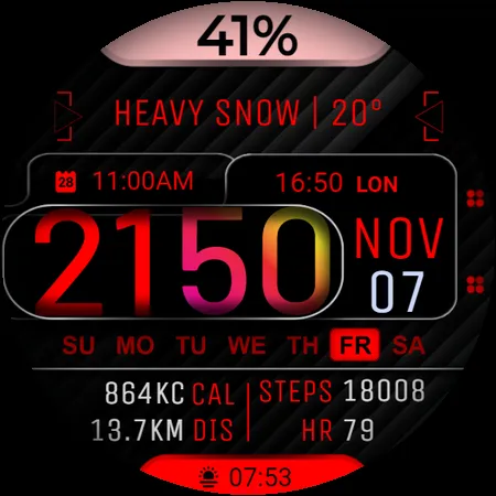 Watch Face WF162 screenshot 5
