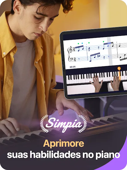 Simpia: Aprenda Piano Rápido screenshot 7
