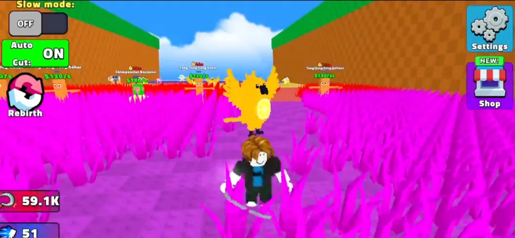 Cut Grass for Brainrots! screenshot 4