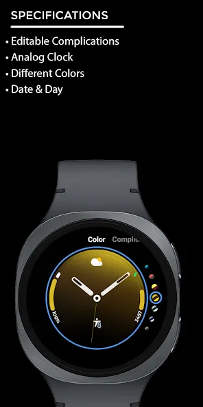 Night Core 01 Analog Face screenshot 4