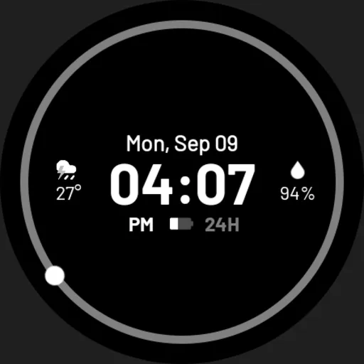 EXD091: Simple Spectrum Face screenshot 30