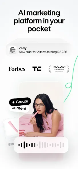 Zeely: AI Marketing Platform screenshot 1