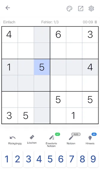 Sudoku Klassische Puzzlespiele screenshot 7