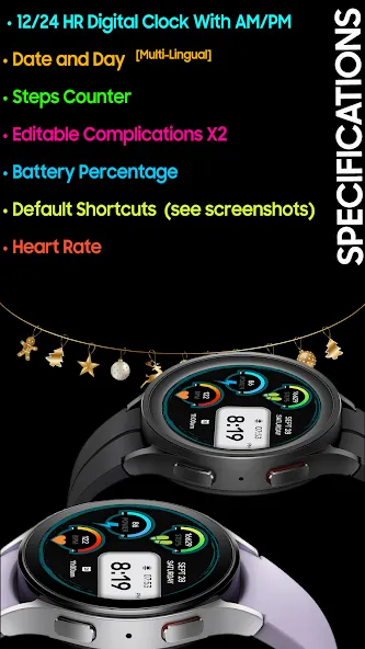 IA117 Digital Watchface screenshot 4