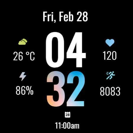 Minimal Watch Faces screenshot 36