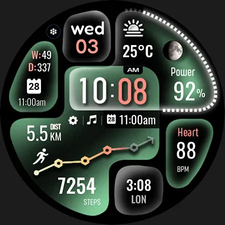 ML2U 358 Watch Face screenshot 26