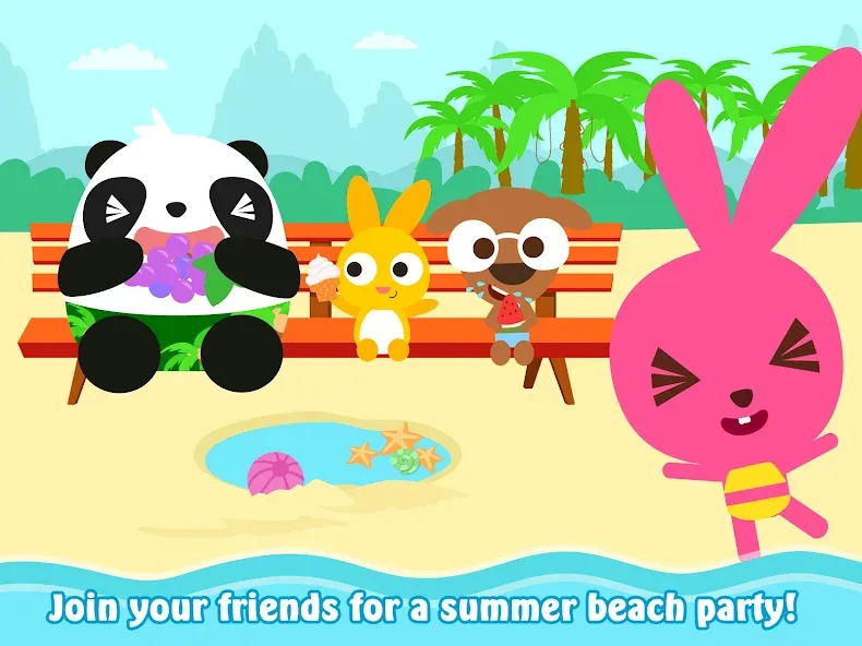 Purple Pink Summer Beach screenshot 12