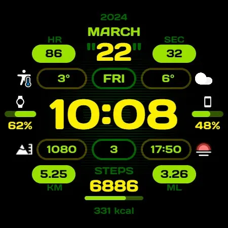 Qumoo Watch Face screenshot 14