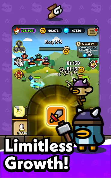 Hero Dino: Idle RPG screenshot 11