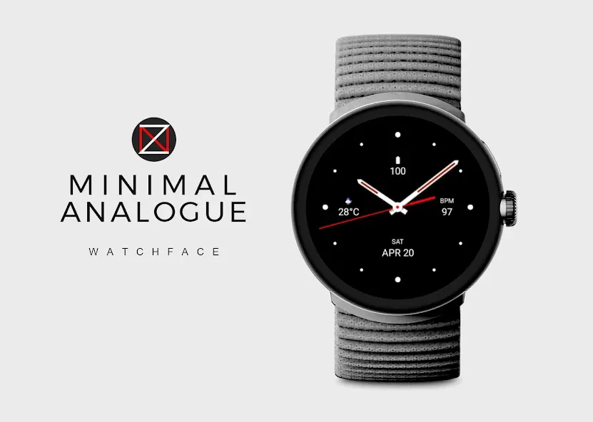 Minimal Analogue Watch Face screenshot 1