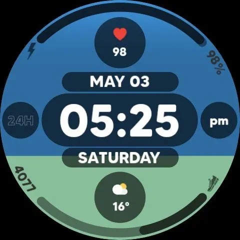 Night Core 10 Digital Face screenshot 21