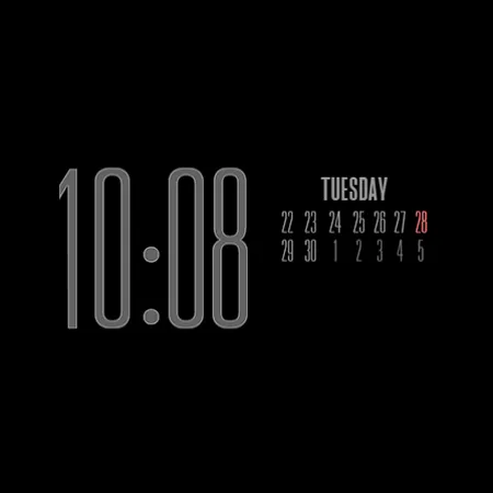 TVV Modern Layout Watch Face screenshot 14