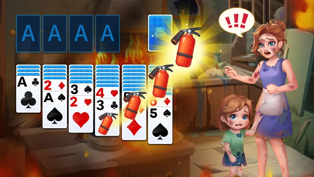 Solitaire : Héros de Sauvetage screenshot 6