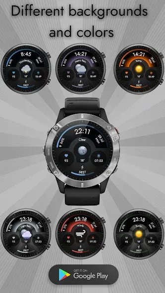 Digital Watchface D13 screenshot 3