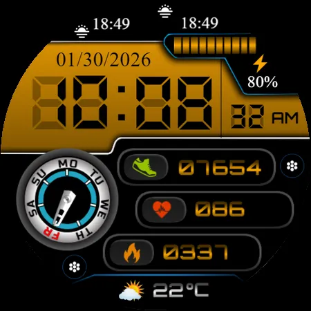 SY53 Watch Face for Wear OS screenshot 27