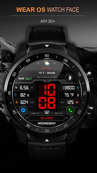 WFP 051 Military watch face screenshot 7