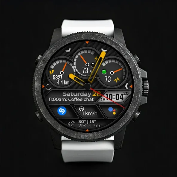 Digital Watch Face CUE103 screenshot 1