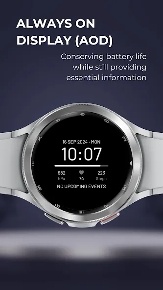 EXD092: Minimal Watch Face screenshot 6