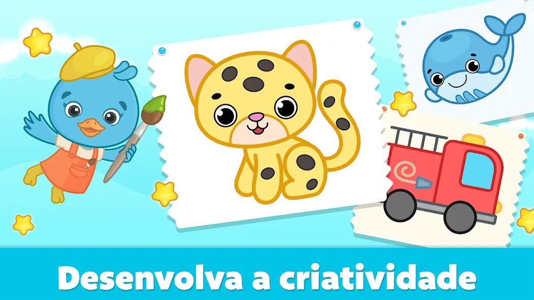Jogos de colorir infantil screenshot 12