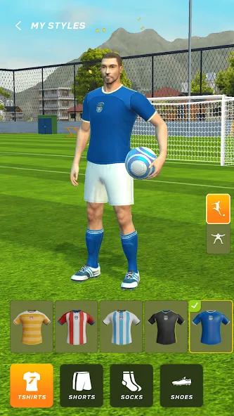 Mundo del fútbol - Gente real screenshot 7