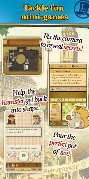 Layton: Diabolical Box in HD screenshot 4